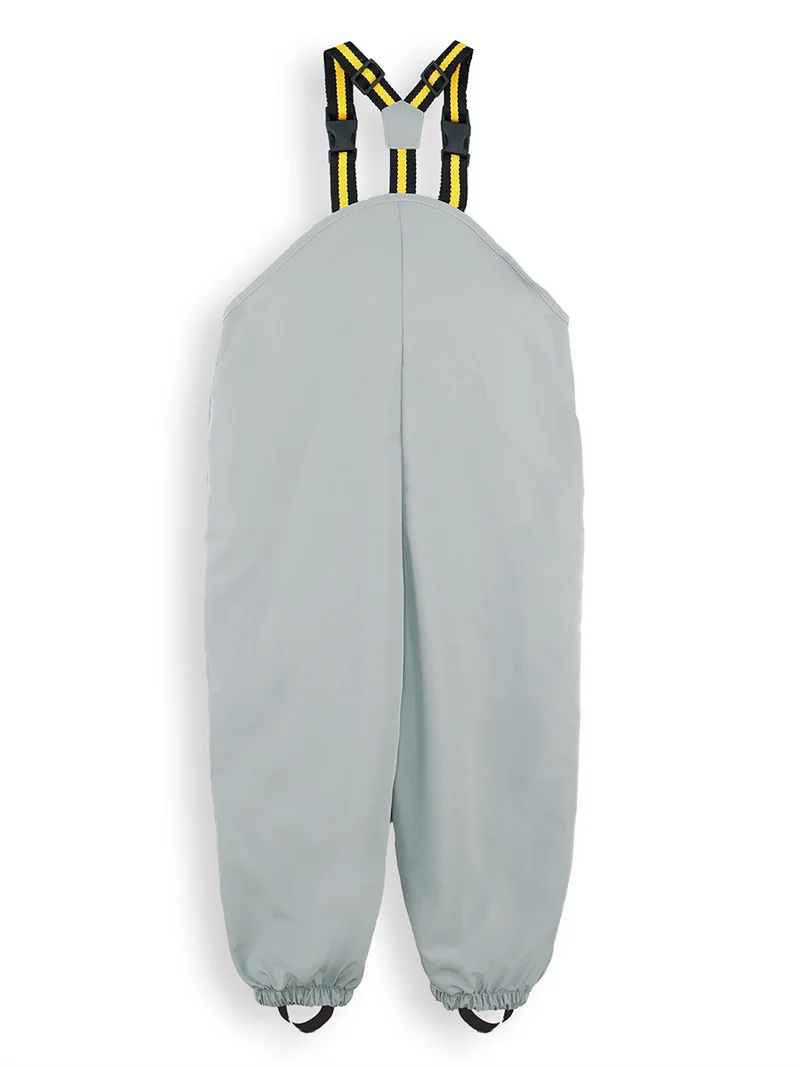 Denokids Vehicle Boy Grey Rain Overall